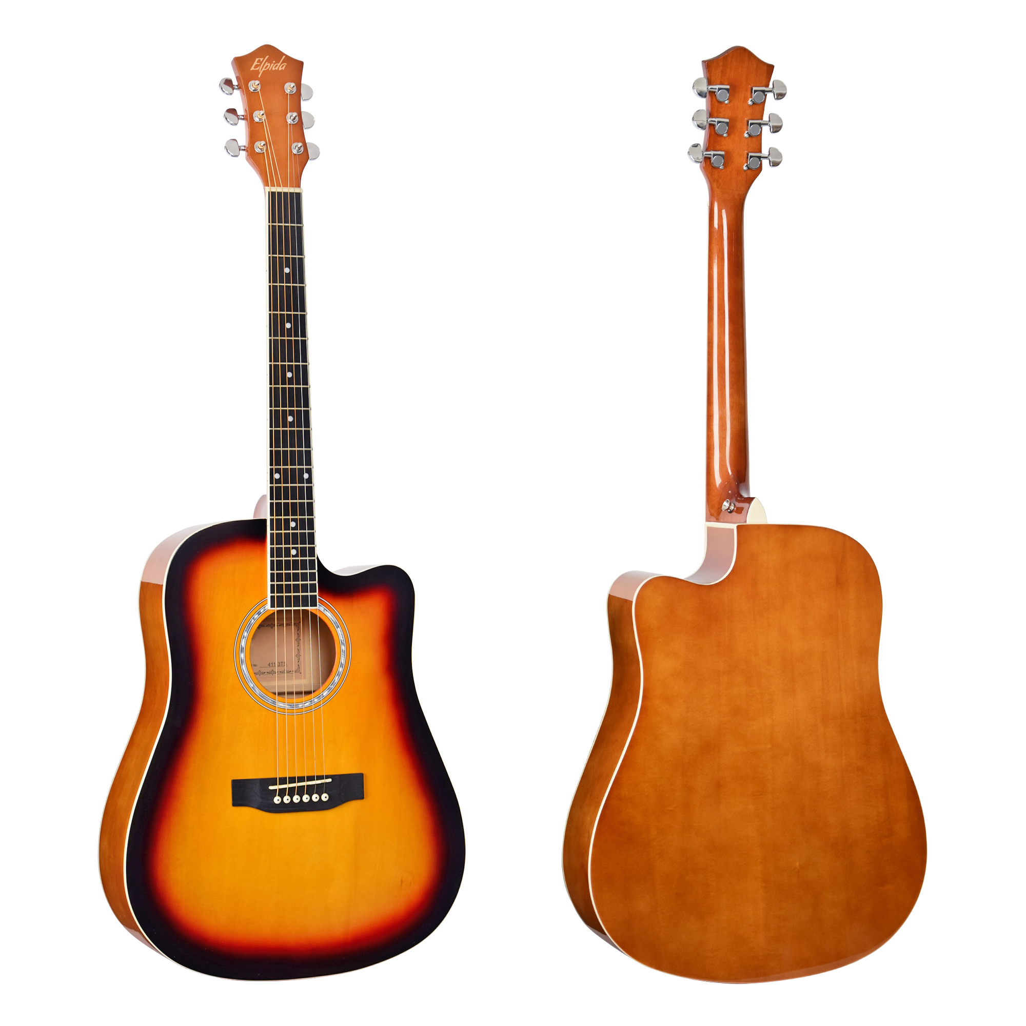 ELPIDA E-411-3TS — Three-tone sunburst